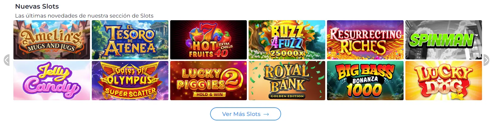 Las mejores tragamonedas en Paston Casino