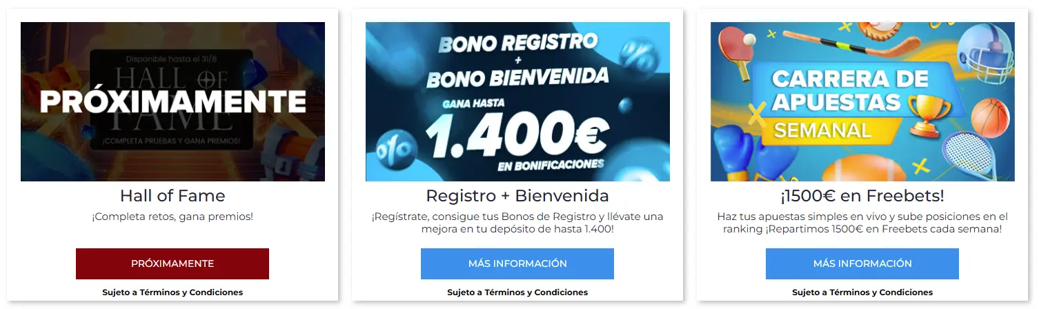 gran bonificación Paston Casino